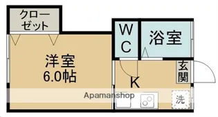 コーポ相沢【1階】の間取り