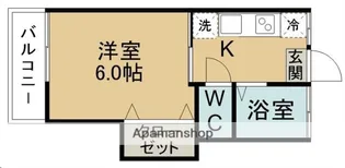 コーポ相沢【203号室】の間取り