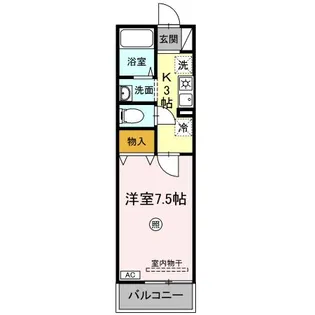 メゾンパークみずほ台【1階】の間取り