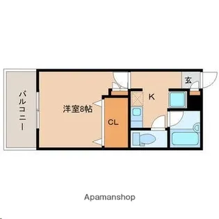 小島ビル【5階】の間取り