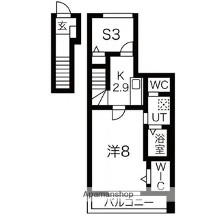 宮城県仙台市太白区中田町字前沖【アパート】の間取り