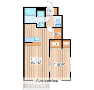 フィオーレH.S【1階】の間取り