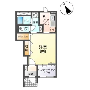 PLANETE・YSK(プラネート・YSK)【1階】の間取り