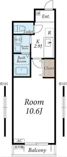 クレストⅤ【1階】の間取り