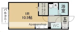 デンセプテムB棟【103号室】の間取り
