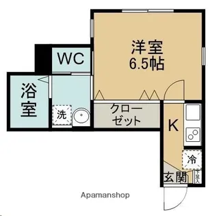 シンセーロ青葉町A棟【205号室】の間取り