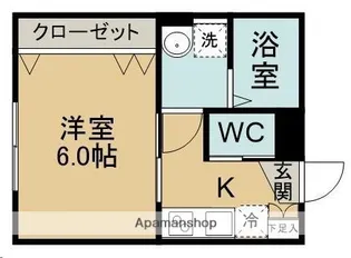 シンセーロ青葉町A棟【103号室】の間取り