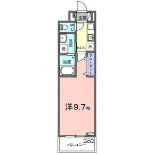 フェリシア南小泉【3階】の間取り