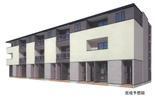 中田町アパート【3階】の外観