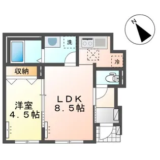 エトワール【1階】の間取り