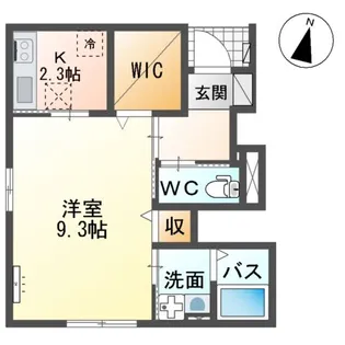鶴が丘4丁目アパート【1階】の間取り