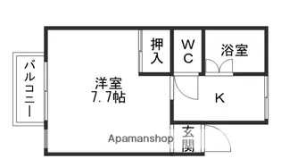 宮城県仙台市太白区旗立3丁目【アパート】の間取り