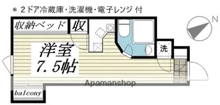 ラ・パルフェ・ド・東仙台【210号室】の間取り