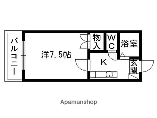 アバントヒルズ【2階】の間取り