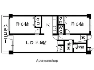 ノア本屋敷【4階】の間取り