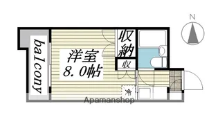 メゾン・ド・エルヴェ【323号室】の間取り