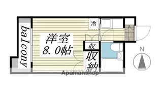 メゾン ド エルヴェ【322号室】の間取り