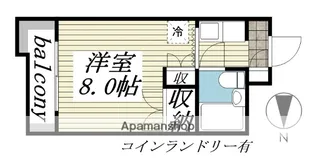 メゾン・ド・エルヴェ【402号室】の間取り