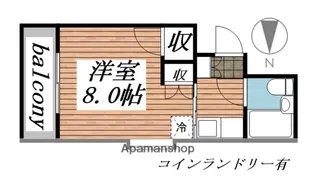 メゾン・ド・エルヴェ【301号室】の間取り