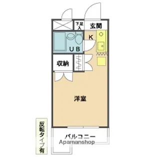 メゾン・ド・エルヴェ【306号室】の間取り