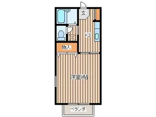 スプリングガーデンみずほ台【1階】の間取り