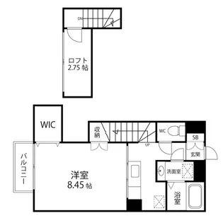 エスポワール・シャトー愛子Ⅲ【1階】の間取り