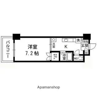 サニーヒルズ泉中央【418号室】の間取り