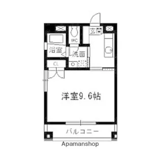 PLACEー2【204号室】の間取り