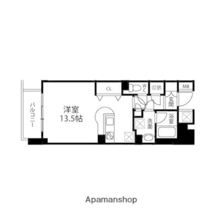 コンフォートEXE青葉通り【803号室】の間取り