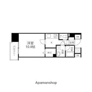 コンフォートEXE青葉通り【402号室】の間取り