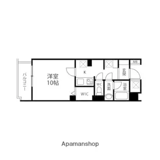コンフォートEXE青葉通り【403号室】の間取り