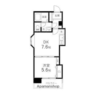 コンフォートEXE一番町【906号室】の間取り