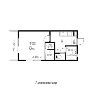 モデルンみずほ台Ⅳ【101号室】の間取り