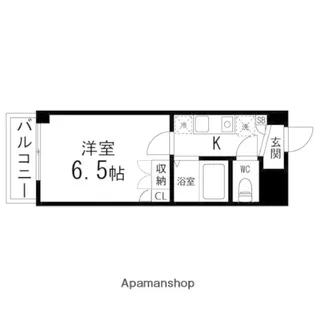 バースランド小松島【206号室】の間取り