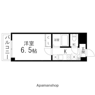 バースランド小松島【703号室】の間取り