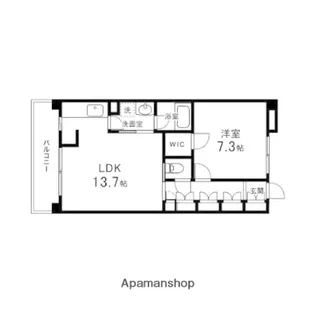 杜の丘レジデンス【106号室】の間取り