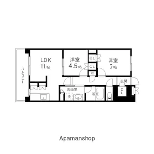 杜の丘レジデンス【310号室】の間取り