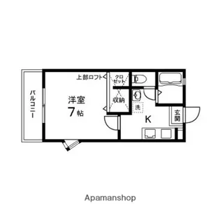 ロイヤルエイトⅡ【101号室】の間取り