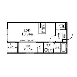 コンフォート泉ヶ丘Ⅱ【101号室】の間取り