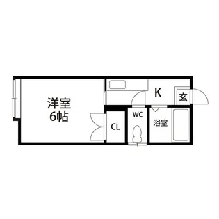 カーサ・オレンジ【205号室】の間取り