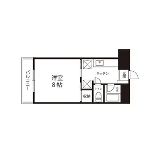 エルミタージュ仙台【514号室】の間取り