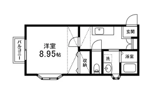 コリーヌ南光台Ⅱ番館【1階】の間取り