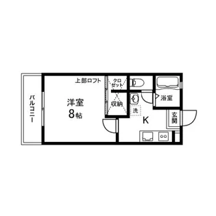 クレードル・アイ【103号室】の間取り