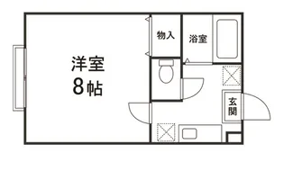 ソレアードみずほ台【1階】の間取り