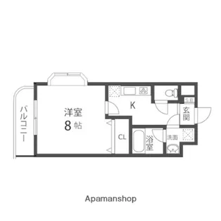 フォレストパーク【3階】の間取り