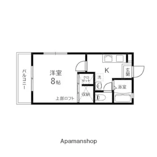 スウィートブライアUⅠ【205号室】の間取り