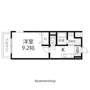 グランデュール泉中央【305号室】の間取り