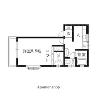 コーポエムティ【101号室】の間取り