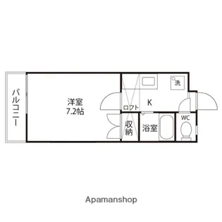 メイプル・リーフ【203号室】の間取り