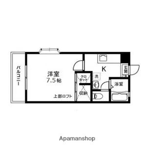 ティエラU【204号室】の間取り
